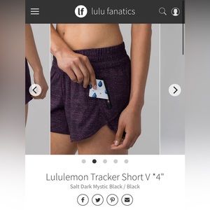 Size 12 Lulu 🍋 Tracker Shorts